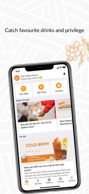 The Coffee House cho iPhone
