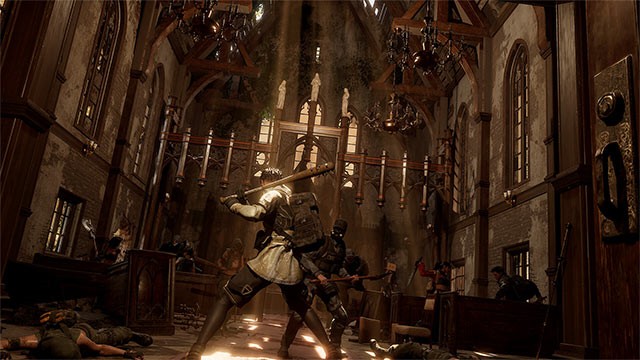 Sử dụng kỹ năng cận chiến để đánh bại dị nhân và tay sai của chúng