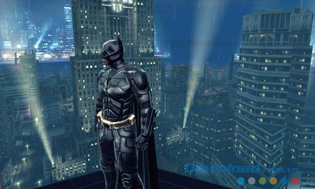 Hóa thân vào nhân vật kỵ sĩ bóng đêm