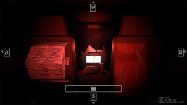 Trong chiếc xe này, chỉ có thể liên tục đi về phía trước