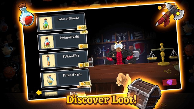 Khám phá các chiến lợi phẩm phong phú