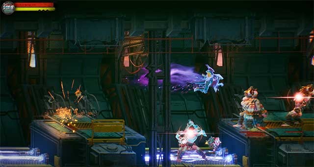 Chiến đấu với những con quỷ mạnh mẽ bằng cách sử dụng kiếm thuật