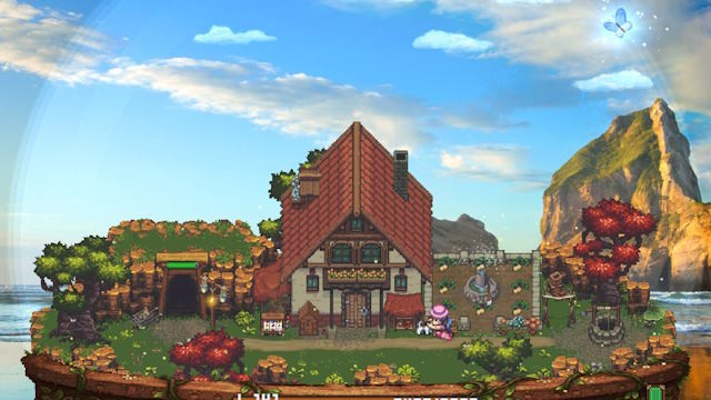 The Dream Globe là game mô phỏng xây dựng thế giới nhàn rỗi