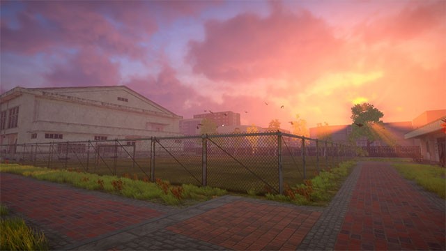 Khám phá mọi ngóc ngách trong trường học - bối cảnh chính của The Dream is Coming game