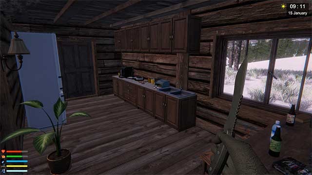 Lùng sục các ngôi nhà để tìm thức ăn, nước uống, vật tư và vũ khí