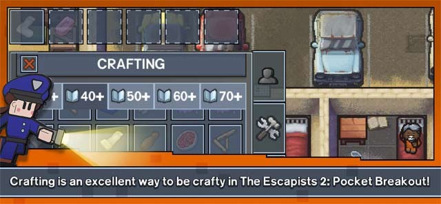 Chế tạo các vật dụng cần thiết cho cuộc tẩu thoát trong The Escapists 2