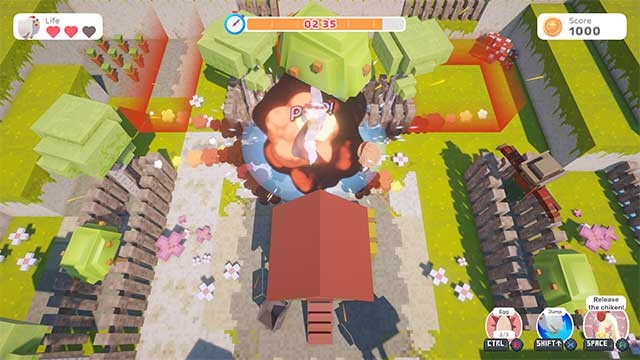 Chú gà có một số khả năng đặc biệt để phòng vệ