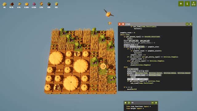 Hoạt động trồng trọt sẽ tạo ra tài nguyên, mở khóa công nghệ và tính năng mới