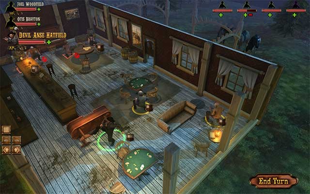 The Feud: Wild West Tactics cói bối cảnh hoành tráng