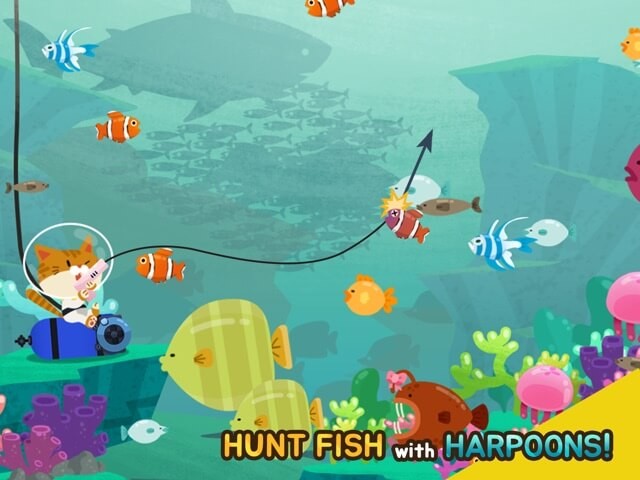 Săn cá bằng cách phóng lao