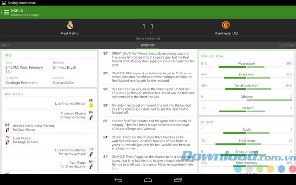 The Football App For Android