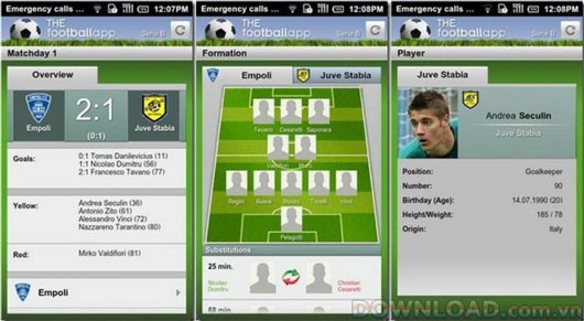 The Football App For Android
