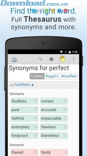 Tìm từ đồng nghĩa