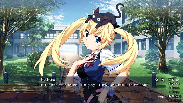 Nhập vai chàng trai trẻ và tương tác với 5 cô gái kỳ lạ trong The Fruit of Grisaia game