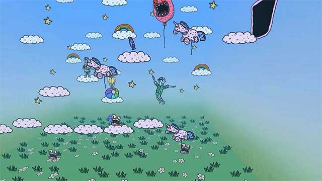 Các nhân vật trong game có tạo hình kỳ quặc và đầy màu sắc theo phong cách hoạt hình