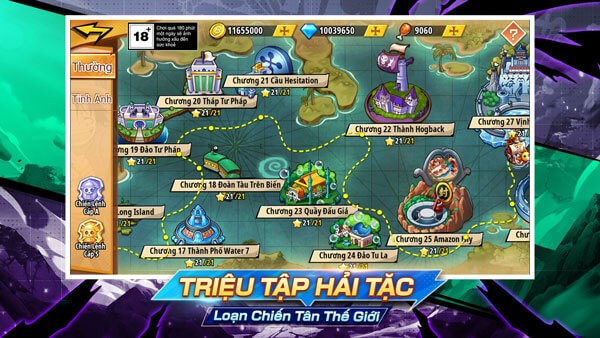 Triệu tập hải tặc - Loạn chiến tân thế giới