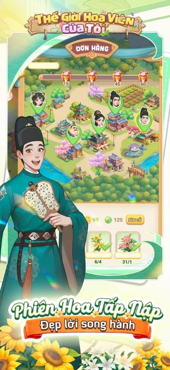 Phiên hoa tấp nập, đẹp lời song hành