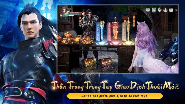 Thần trang trong tay giao dịch thoải mái
