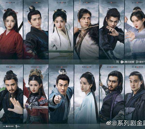 Các diễn viên tham gia Thế giới võ hiệp Kim Dung