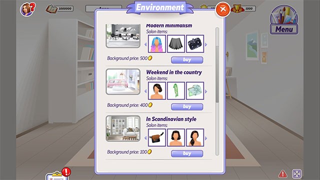 Tiến bộ trong game để mở khóa môi trường, trang phục, phụ kiện và hơn thế