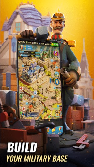 Xây dựng căn cứ quân sự của bạn trong game The Great War Rivals