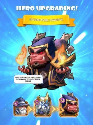 Nâng cấp anh hùng của bạn trong The Hero Trace