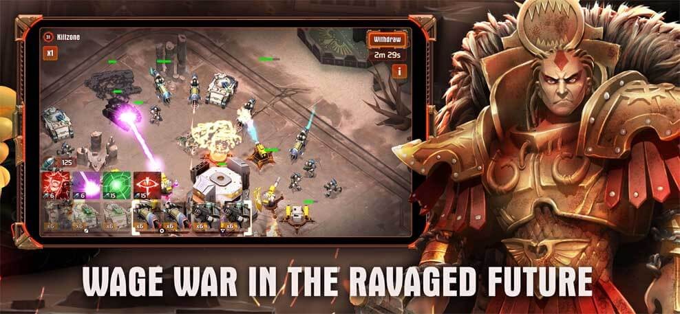 Lối chơi The Horus Heresy cho iOS