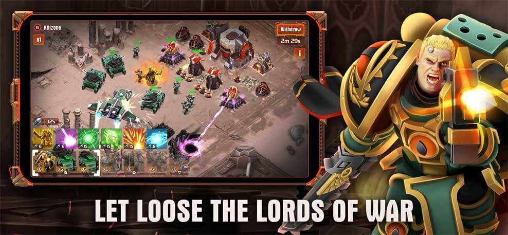Nhân vật trong The Horus Heresy cho iOS