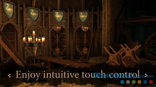The House of Da Vinci cho Android có hệ thống điều khiển trực quan