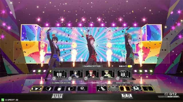 The Idolmaster Tours có hai chế độ: Rhythm Live và Create Live