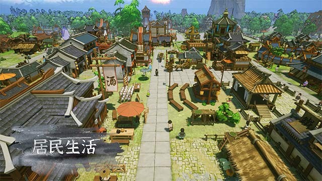 'Nhào nặn' thị trấn Trung Hoa cổ điển, mang hơi hướng thần thoại phương Đông kỳ ảo