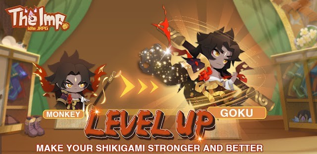 Lên cấp để nhân vật mạnh hơn