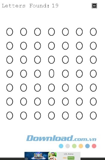 Lối chơi đơn giản của The Impossible Letter Game