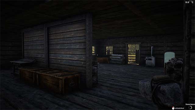 Xây hầm trú ẩn để phòng thủ và ngăn chặn thú dữ, xác sống