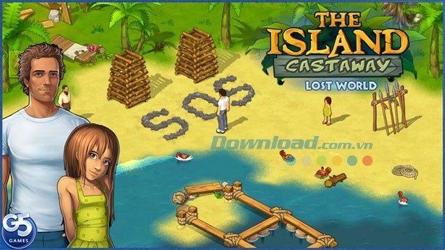 The Island Castaway: Lost World