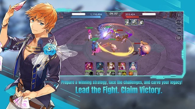 Dẫn dắt các Soul tham gia vào cuộc chiến và giành chiến thắng trong game The King of Souls