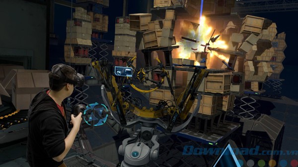 Sửa chữa robot trong The Lab