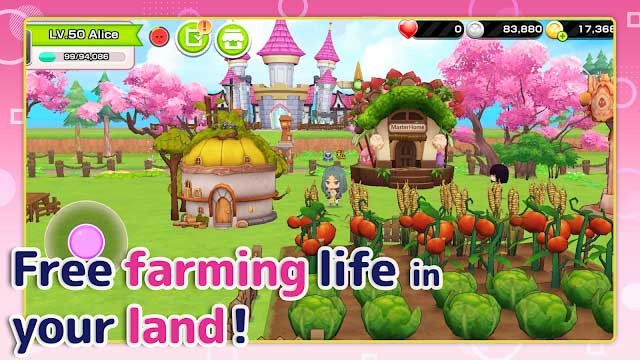Tận hưởng cuộc sống nông trại trên vùng đất của bạn trong game THE LAND ELF Crossing