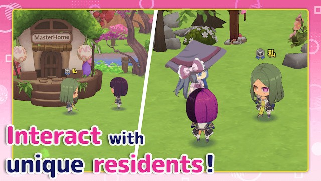 Tương tác với các cư dân