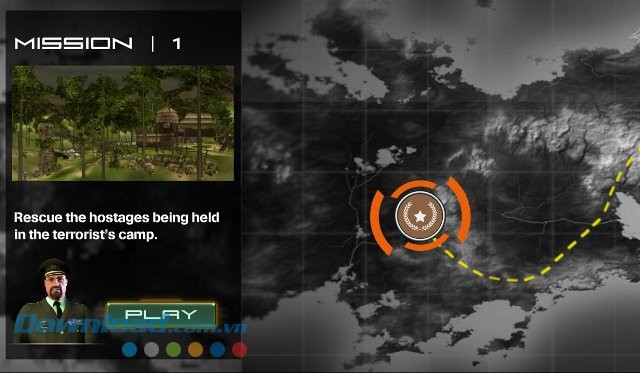 Bản đồ game The Last Commando II