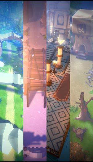 Môi trường tuyệt đẹp với các gam màu tạo sự huyền ảo