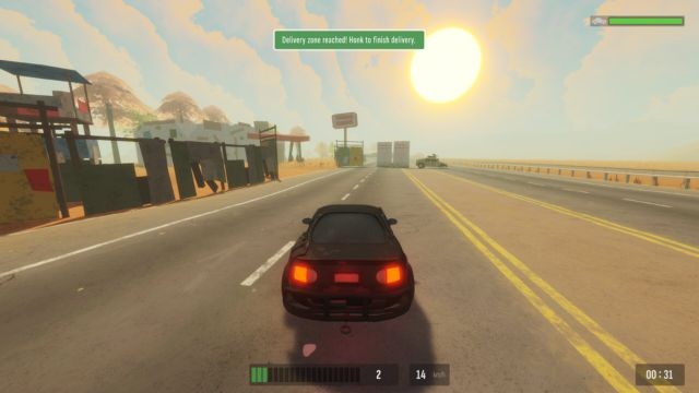 Lái xe giao hàng đúng hẹn để nhận tiền thưởng và nâng cấp