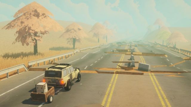 Lái xe vượt chướng ngại vật và làm chủ từng loại xe trong The Last Delivery Man On Earth game