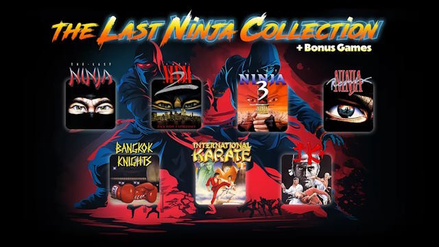 Game bao gồm series The Last Ninja và các tựa game võ thuật được đánh giá cao