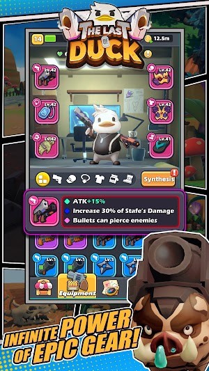 Rất nhiều trang bị mạnh mẽ