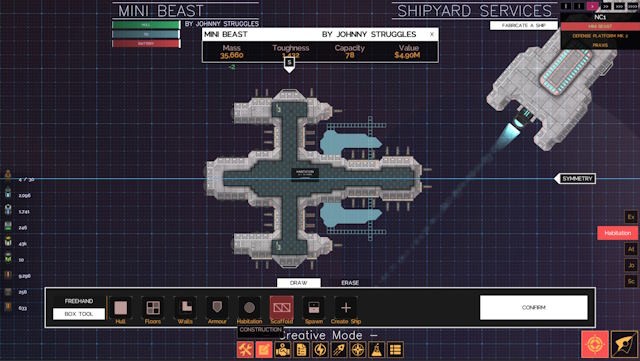 Thiết kế và nâng cấp con tàu vũ trụ của riêng bạn