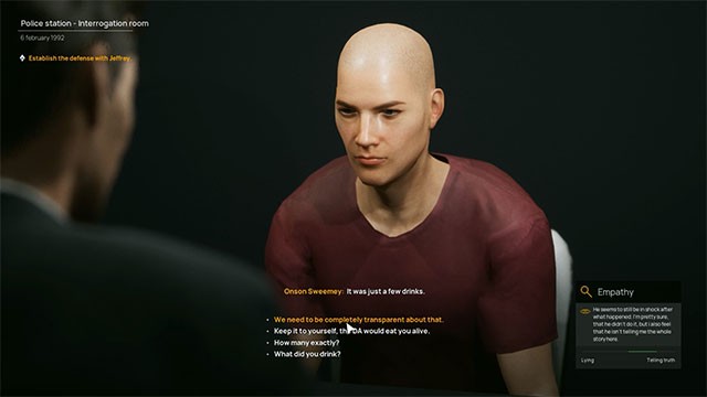 Thẩm vấn nhân chưng để tổng hợp chứng cứ quan trọng cho vụ án