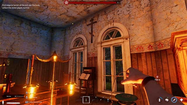 Xây dựng căn cứ hoặc trại sinh tồn từ những tài nguyên ngẫu hứng