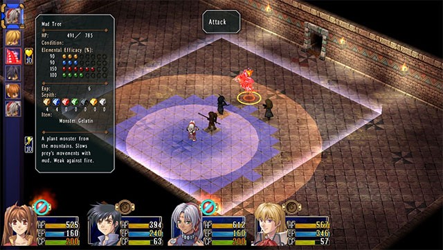 The Legend of Heroes: Trails in the Sky sở hữu gameplay hành động nhanh và sôi động