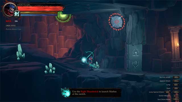 Nhiều loại vũ khí sẽ được mở khóa sau khi bạn đánh bại kẻ thù